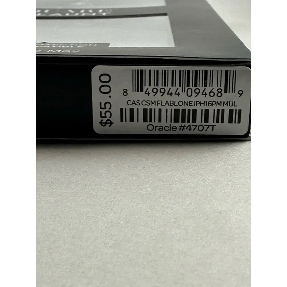 Square by Flaunt iPhone 16 Pro Max Multicolor Abalone Case NWT MSRP: $55.00